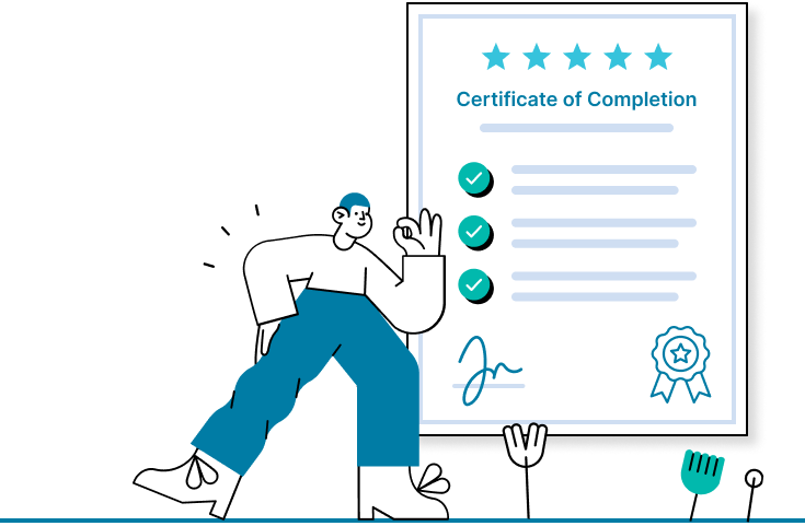 Certificate of completion